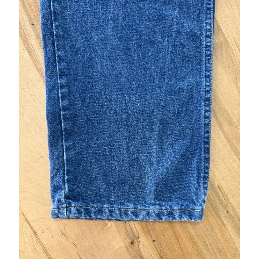 Vintage Wrangler 31 MWZ Blue Jeans Mens 42x30 Straight Leg Country Western Denim